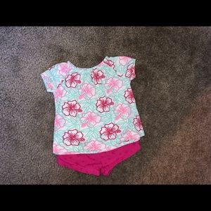 Flowers matching set